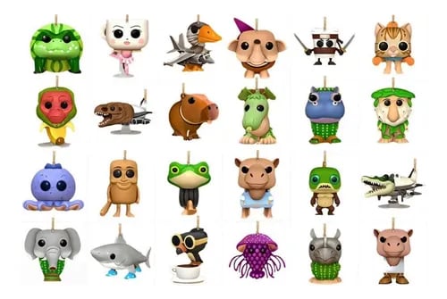 Tung Tung Tung Sahur Italský adventní kalendář s odpočtem do 24 dnů