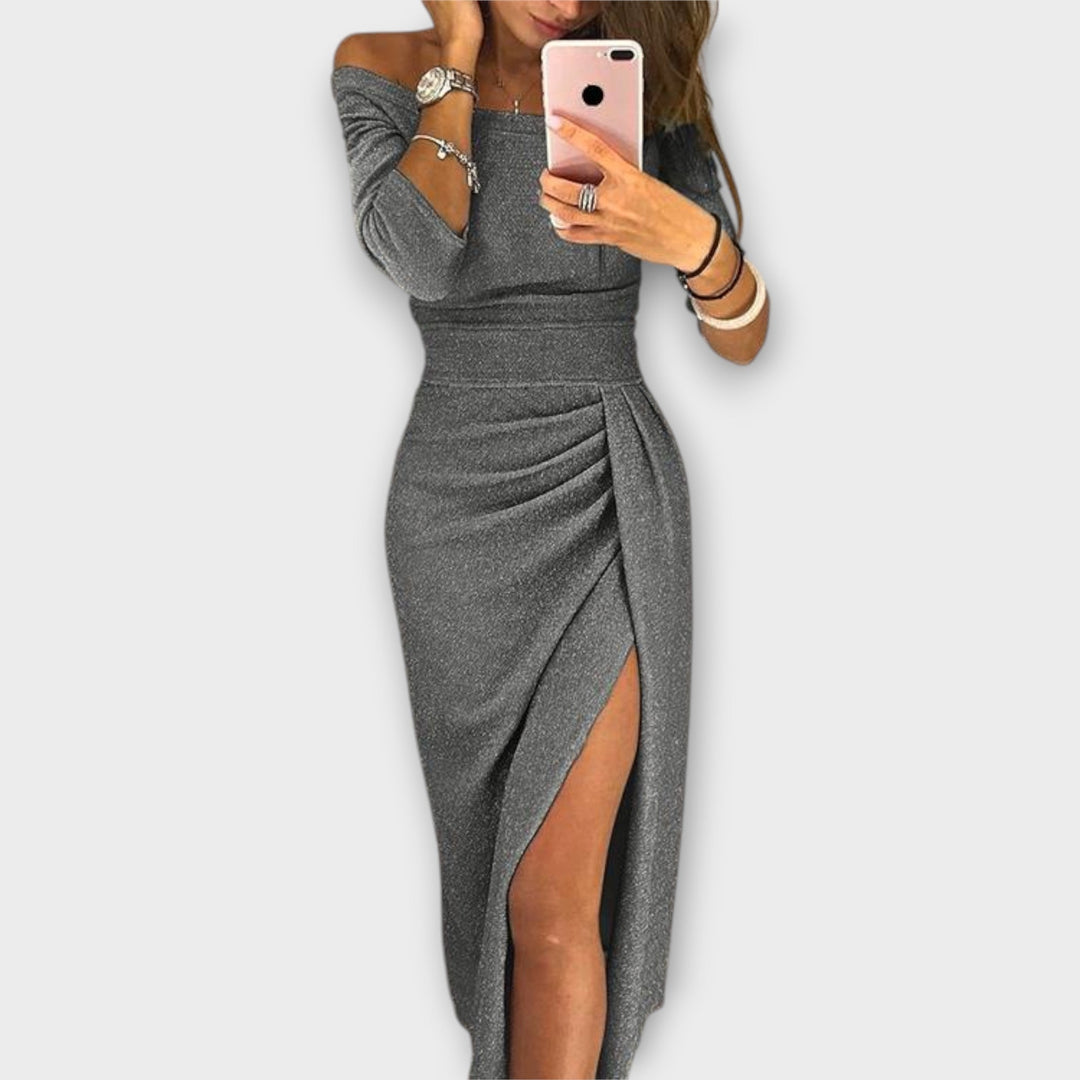 Marika | Elegantní šaty s odhalenými rameny