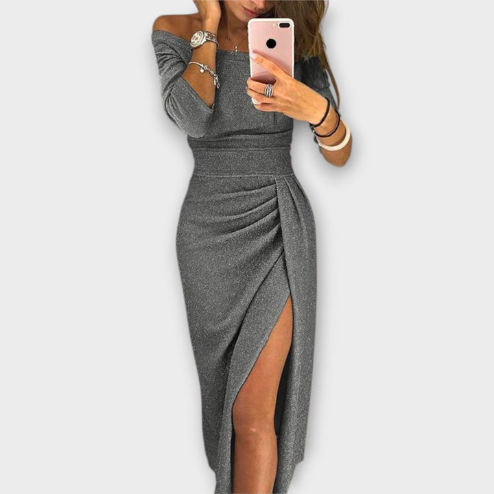 Marika | Elegantní šaty s odhalenými rameny