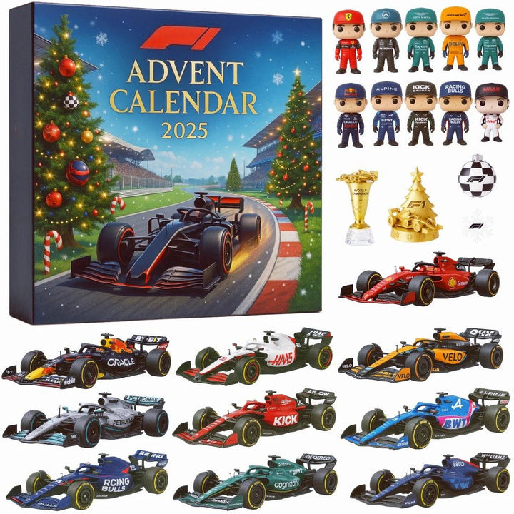 Adventní kalendář Racing Legends 2025 – Edice pro sběratele