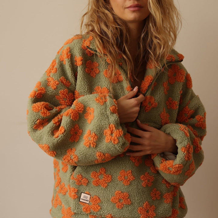 Sherpa Pullover – Boho-inspirované pohodlí