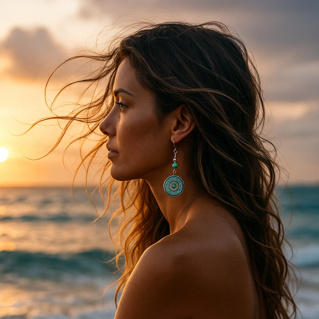 Stella | Náušnice Oko oceánu