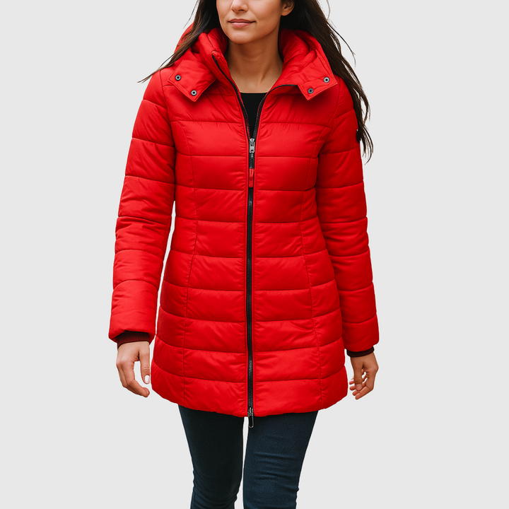 Květoslava | Stylová parka s teplou podšívkou