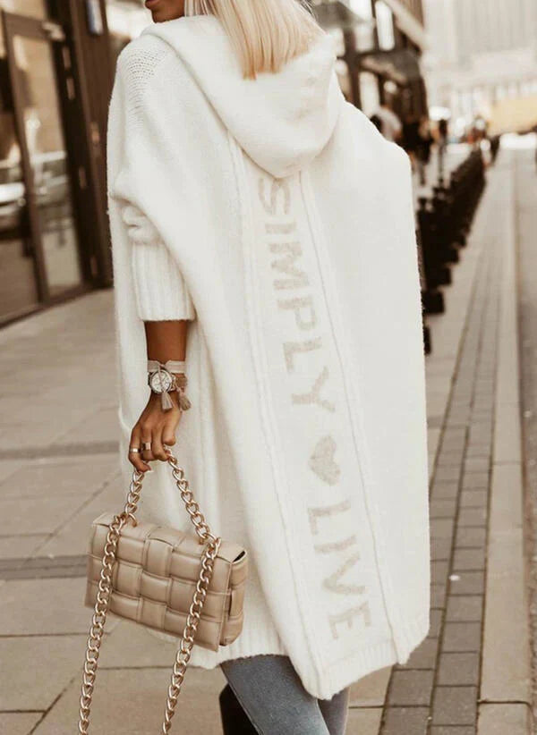 Veronika | Dlouhý svetr na zapínání pro ženy