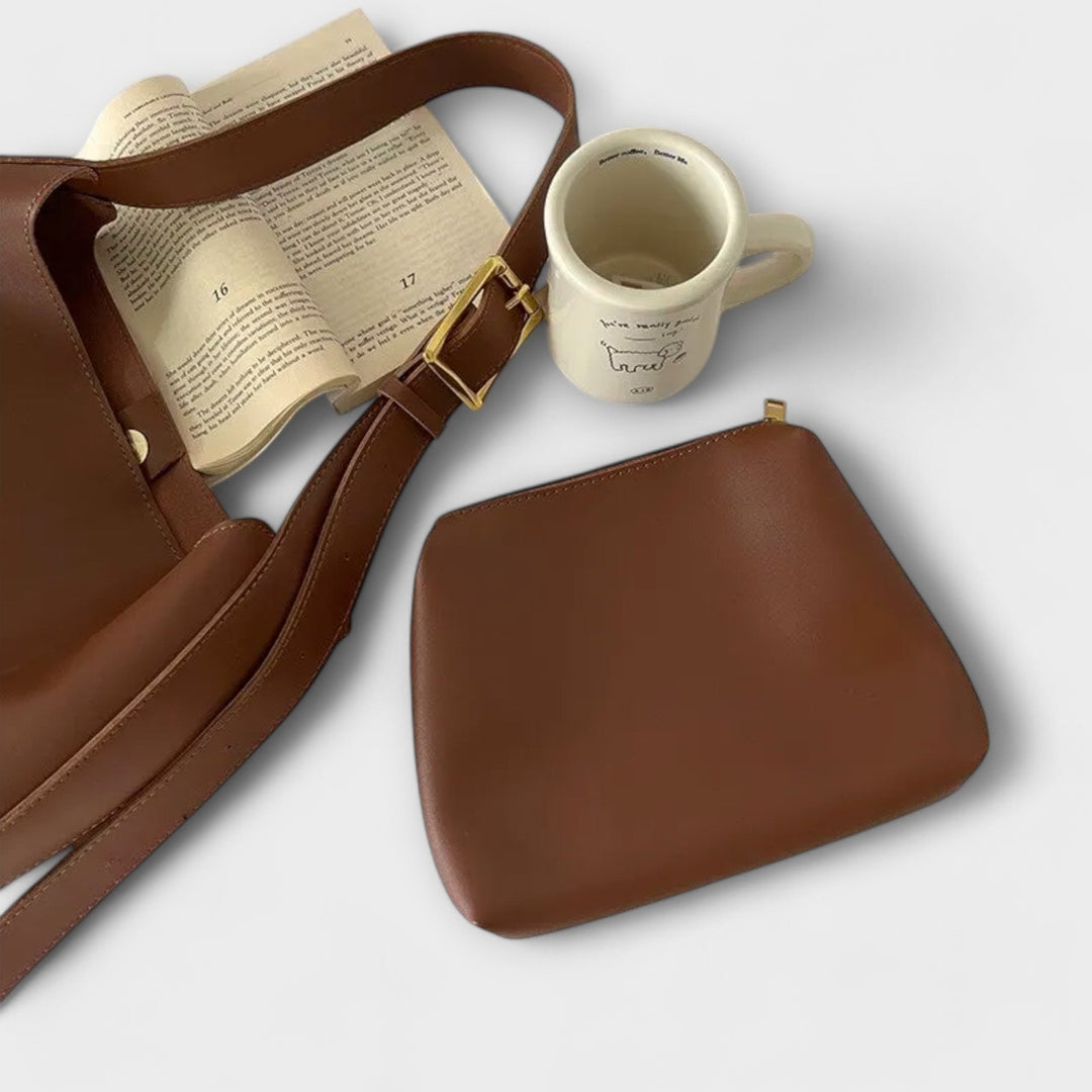 Lenka | Elegantní kabelka přes rameno z umělé kůže