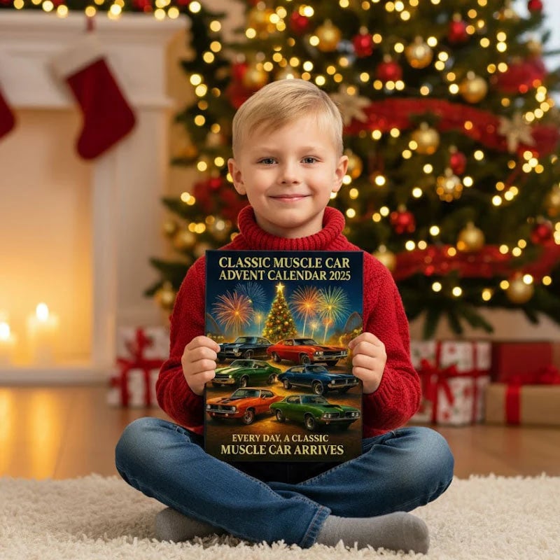 Adventní kalendář klasických automobilů typu Muscle Car 2025