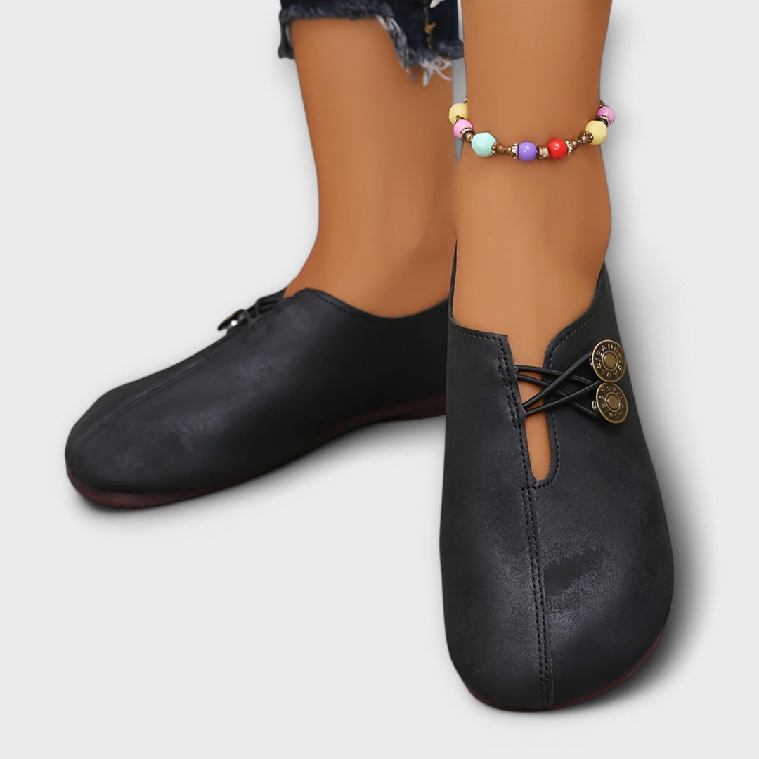 Hazel | Měkké semišové cestovní mokasíny