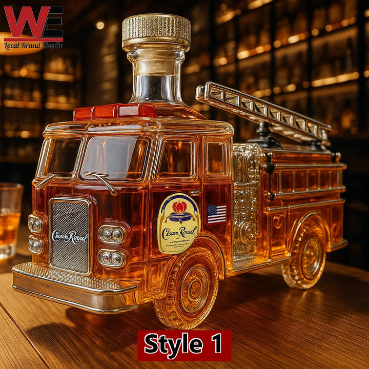 Láhev whisky Fire Truck