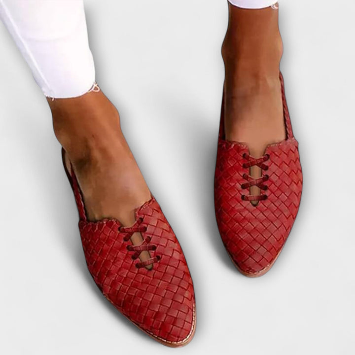 Zyra | Tkané elegantní pohodlné baleríny